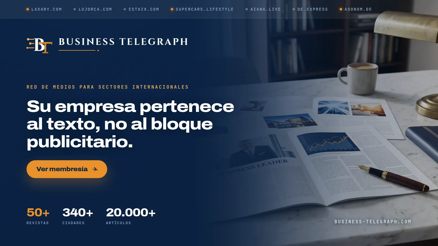 Business Telegraph: red de medios para sectores internacionales