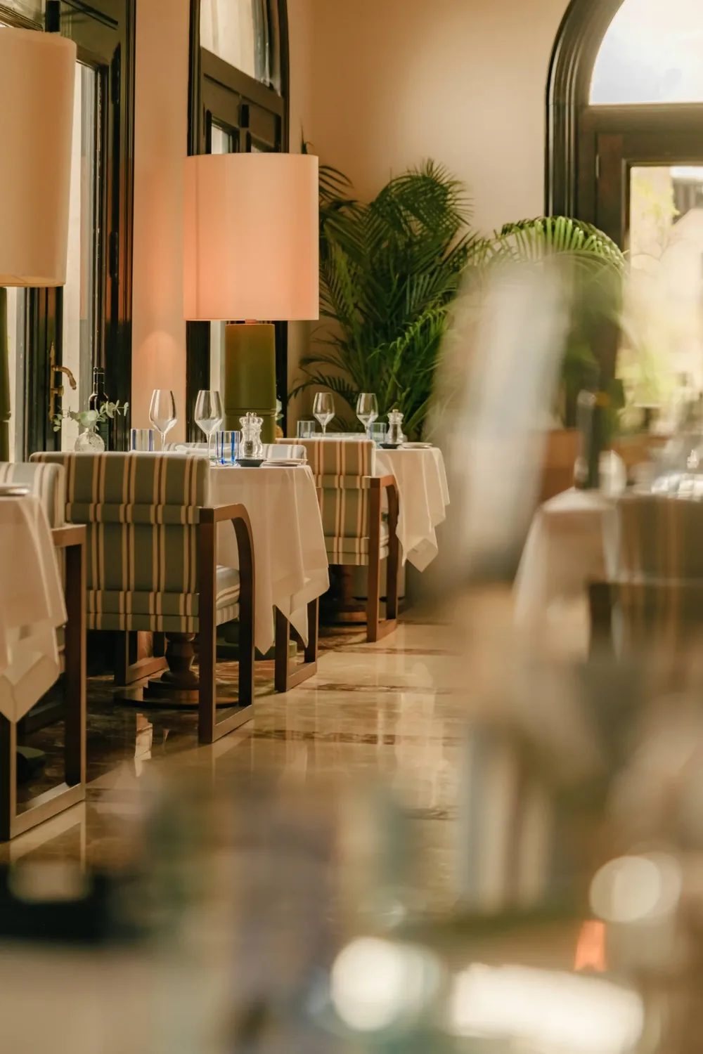 Salón del Restaurante Maricel en el Gran Hotel Maricel